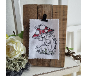 Stickdatei - Pilz Fäulein 3